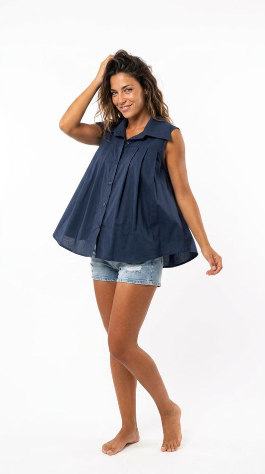 Camicia Plissè