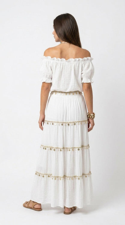 Completo Esmeralda – Top e Gonna Lunga