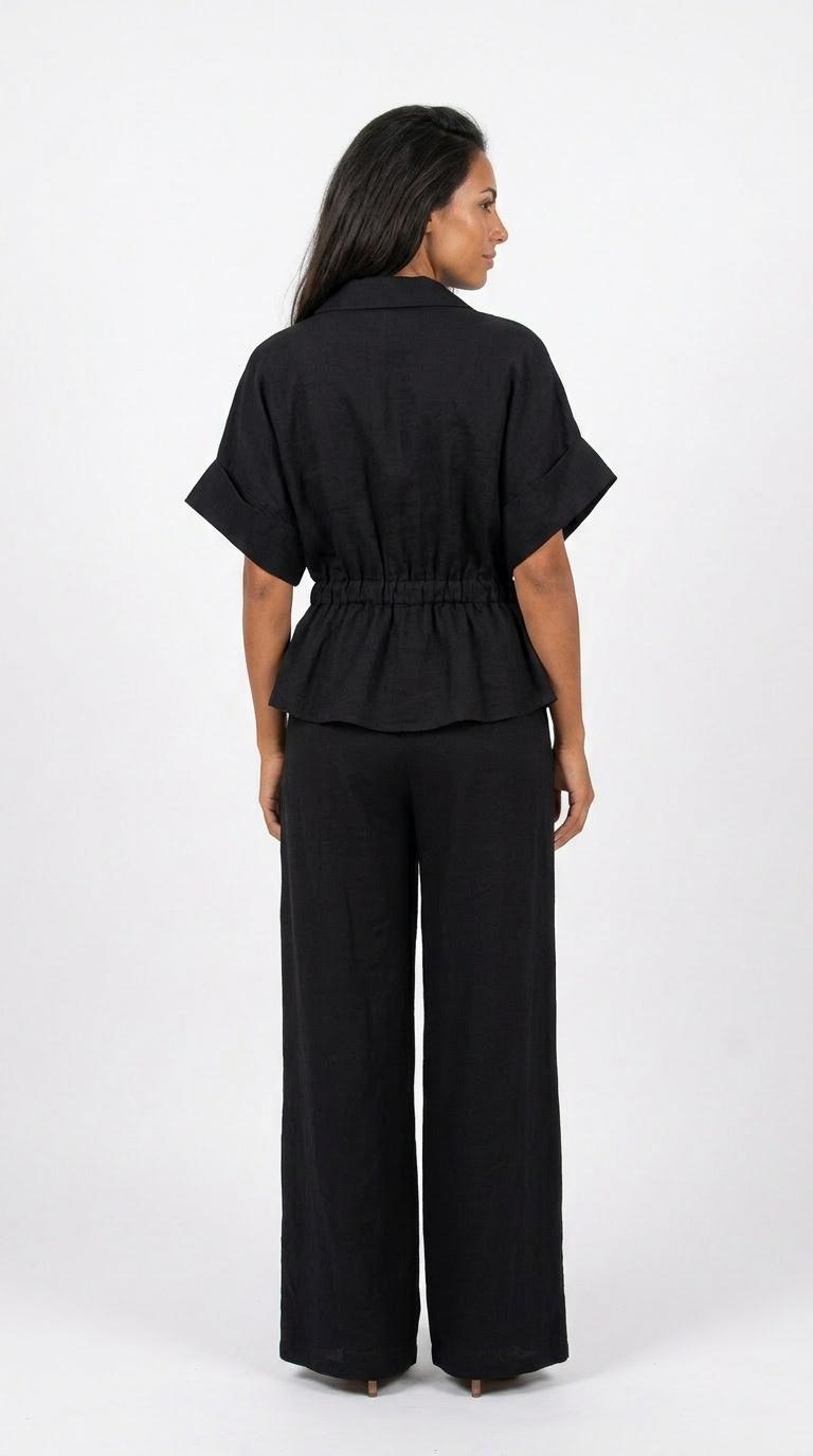 Completo Zip e Pantalone Palazzo