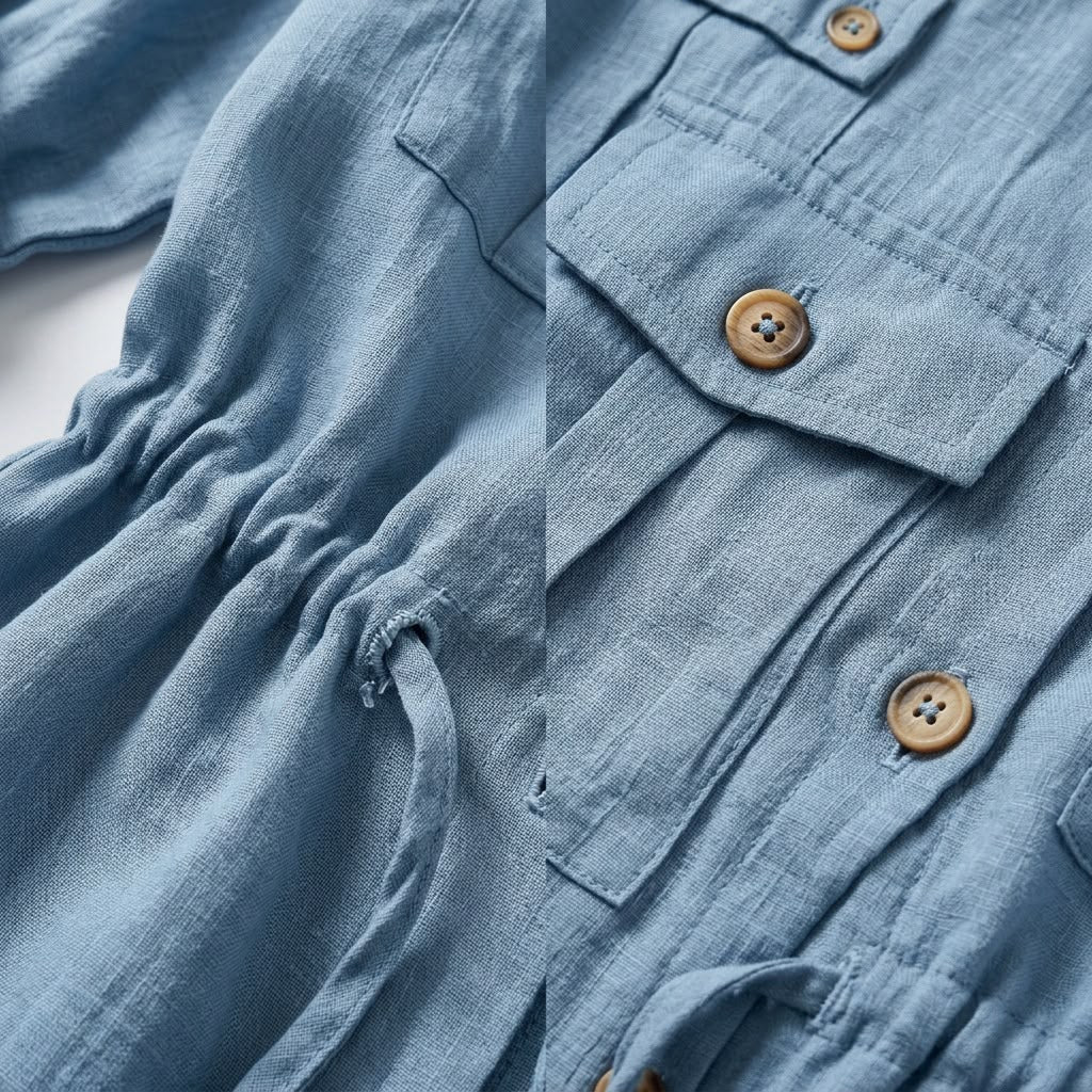 Camicia Safari in Lino